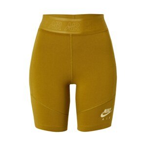 Nike Sportswear Legíny  pastelově žlutá / khaki