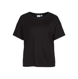 VILA Oversized tričko 'Athena'  černá