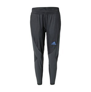 ADIDAS PERFORMANCE Sportovní kalhoty  antracitová / tmavě šedá / modrá