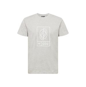 Hummel Funkční tričko šedý melír / offwhite
