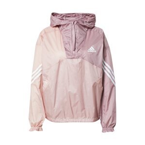 ADIDAS PERFORMANCE Outdoorová bunda  růžová / světle růžová / bílá