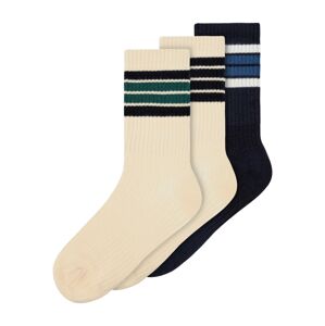 NAME IT Ponožky 'Kyle'  námořnická modř / smaragdová / bílá