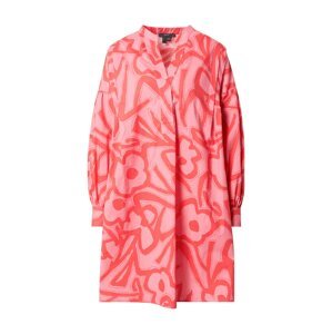 Esprit Collection Košilové šaty  světle růžová / červená