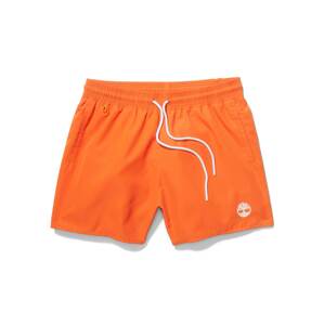 TIMBERLAND Plavecké šortky 'Solid Swim' oranžová / bílá