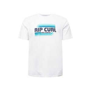 RIP CURL Funkční tričko 'YEH MUMMA'  námořnická modř / tyrkysová / bílá