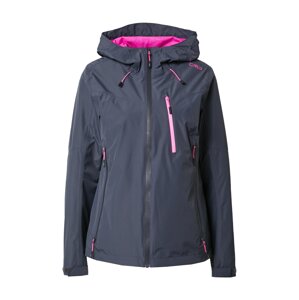 CMP Outdoorová bunda  čedičová šedá / světle růžová