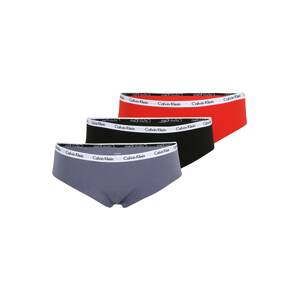 Calvin Klein Underwear Plus Kalhotky šedá / fialová / červená / černá / bílá