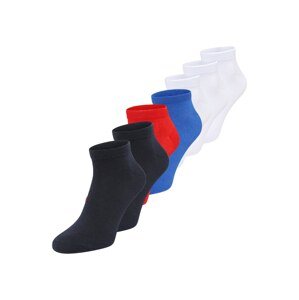 JACK & JONES Ponožky 'PETER'  námořnická modř / červená / modrá / bílá