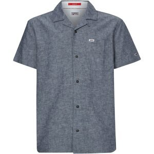 Tommy Jeans Košile  šedý melír