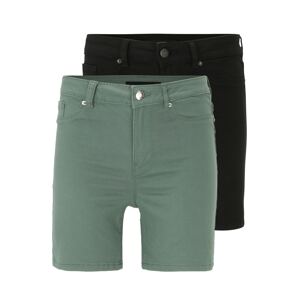 Vero Moda Tall Kalhoty  pastelově zelená / černá