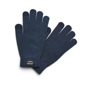JACK & JONES Prstové rukavice 'Henry'  námořnická modř / černá / bílá