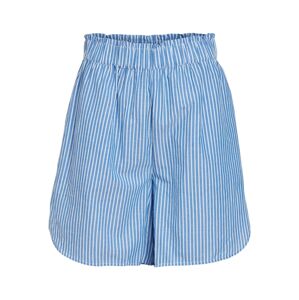 OBJECT Kalhoty 'ALVA' modrá / bílá