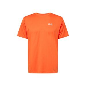 JACK WOLFSKIN Funkční tričko  bílá / oranžová