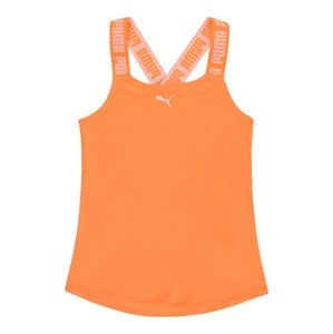 PUMA Sportovní top 'Runtrain'  šedá / oranžová / bílá