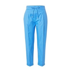 UNITED COLORS OF BENETTON Kalhoty se sklady v pase azurová modrá