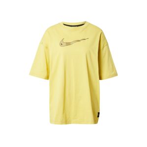 Nike Sportswear Tričko  hořčicová / rákos / černá