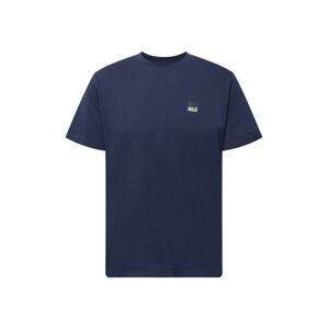 JACK WOLFSKIN Funkční tričko  námořnická modř / černá / bílá