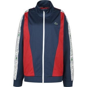 Lacoste Sport Sportovní mikina tmavě modrá / zelená / červená / bílá