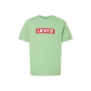 LEVI'S Tričko  světle zelená / červená / bílá