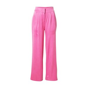 Guido Maria Kretschmer Collection Kalhoty se sklady v pase  pink