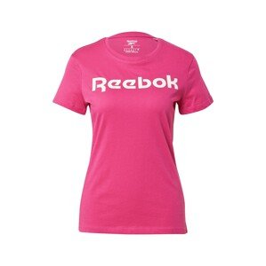 Reebok Sport Funkční tričko  režná / malinová