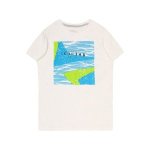 ICEPEAK Funkční tričko nebeská modř / zelená / bílá