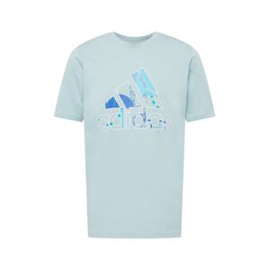 ADIDAS PERFORMANCE Funkční tričko  světlemodrá / bílá / modrá / tyrkysová