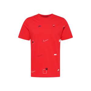 Nike Sportswear Tričko  námořnická modř / červená / černá / bílá
