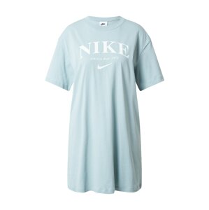 Nike Sportswear Šaty  světlemodrá / bílá
