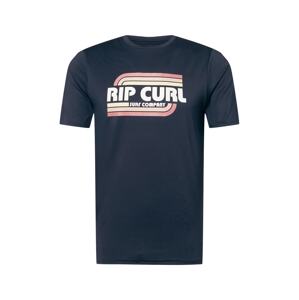 RIP CURL Funkční tričko 'YEH MUMMA'  námořnická modř / světle žlutá / růže / bílá