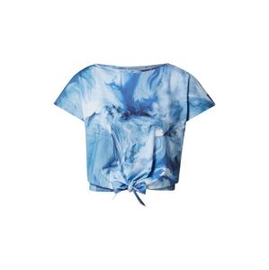 4F Funkční tričko  modrá / bílá / azurová / světlemodrá