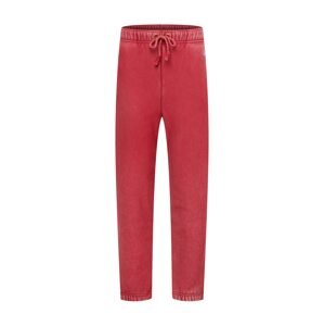 Champion Reverse Weave Kalhoty  pastelově červená / bílá / tyrkysová