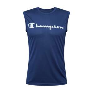 Champion Authentic Athletic Apparel Funkční tričko  marine modrá / bílá