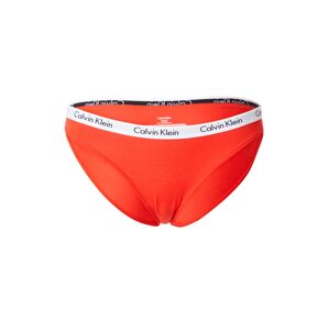 Calvin Klein Underwear Kalhotky 'Carousel'  oranžově červená / černá / bílá