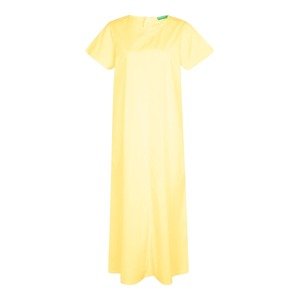 UNITED COLORS OF BENETTON Šaty  světle žlutá