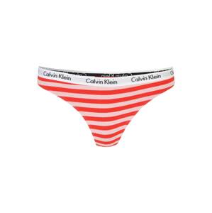 Calvin Klein Underwear Tanga 'CAROUSEL'  červená / bílá / světle šedá / černá / růžová