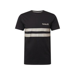Hurley Funkční tričko 'OCEANCARE'  krémová / černá