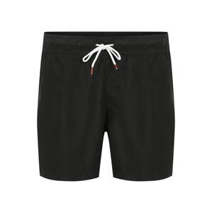 Tommy Hilfiger Underwear Plavecké šortky  černá / námořnická modř / bílá / červená