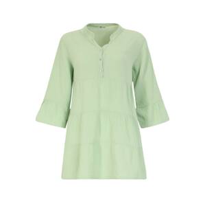 Z-One Košilové šaty 'Carla' světle zelená