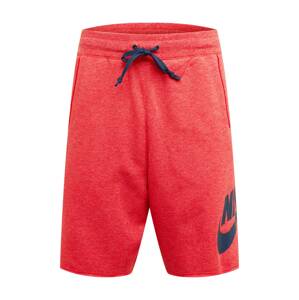 Nike Sportswear Kalhoty  červená / námořnická modř