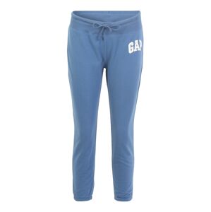 Gap Petite Kalhoty  modrá / bílá