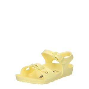 BIRKENSTOCK Sandály  pastelově žlutá