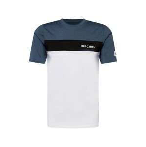 RIP CURL Funkční tričko  chladná modrá / bílá / černá