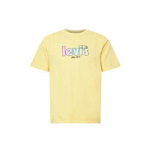 LEVI'S Tričko  světlemodrá / žlutá / pink / černá