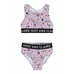 Hust & Claire Bikiny 'Maiki'  pastelová fialová / černá / oranžová / pink