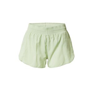 ADIDAS SPORTSWEAR Sportovní kalhoty 'Adizero' světle zelená / stříbrná
