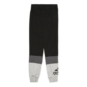 ADIDAS PERFORMANCE Sportovní kalhoty  tmavě šedá / šedý melír / černá