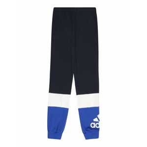 ADIDAS SPORTSWEAR Sportovní kalhoty  modrá / noční modrá / bílá