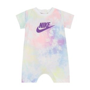 Nike Sportswear Overal 'ROMPER'  pastelová fialová / tmavě fialová / světlemodrá / pastelově žlutá / růžová