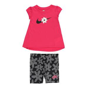 Nike Sportswear Sada ' DAISY'  černá / bílá / pink
